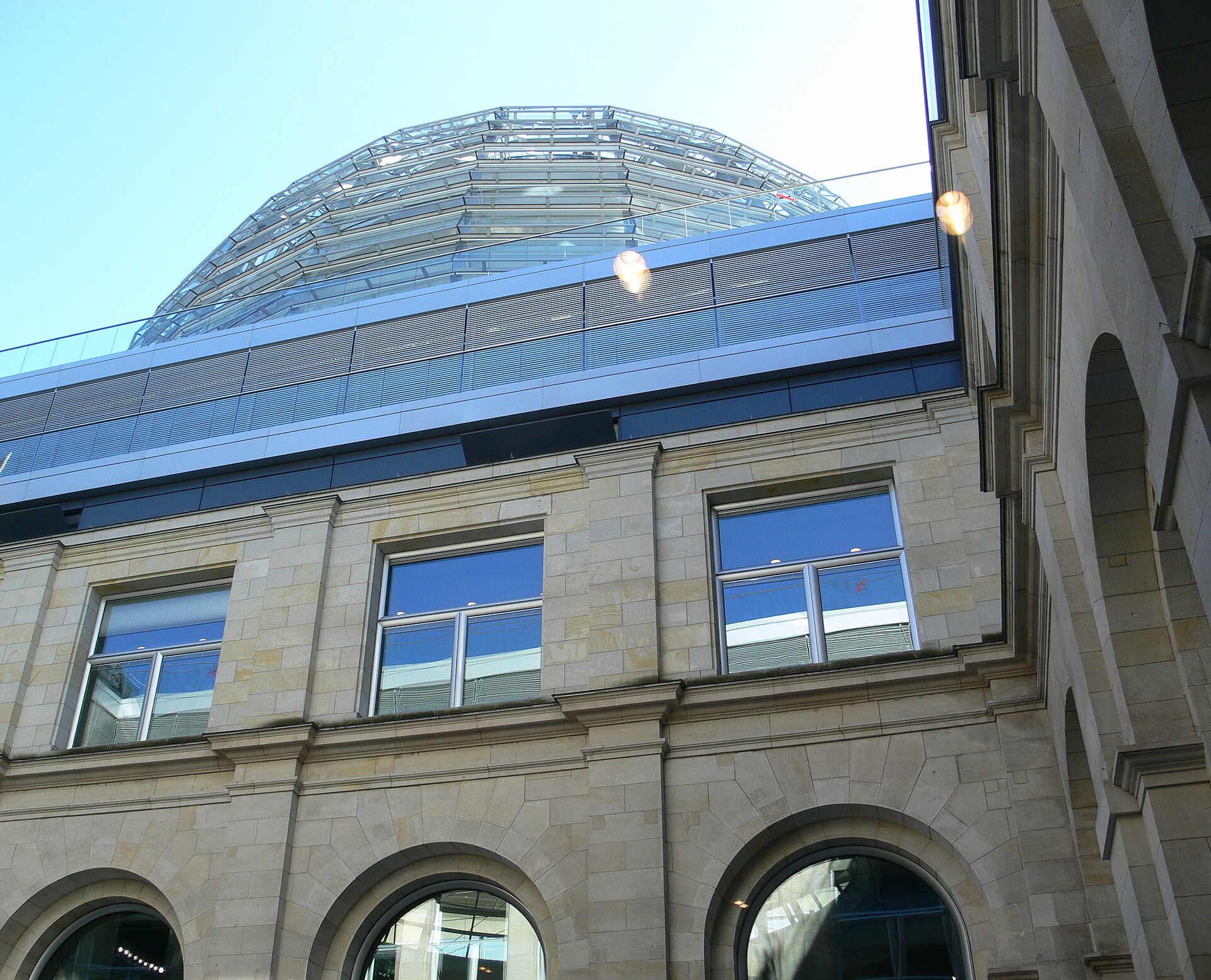 The Reichstag building in Berlin